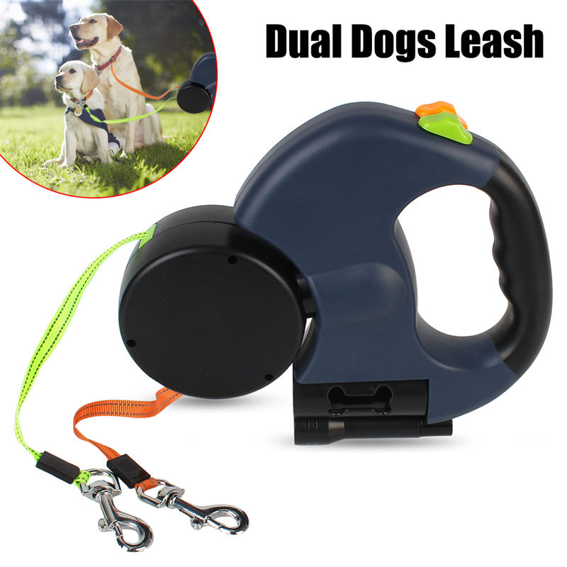 Retractable Dog Leash For two dogs