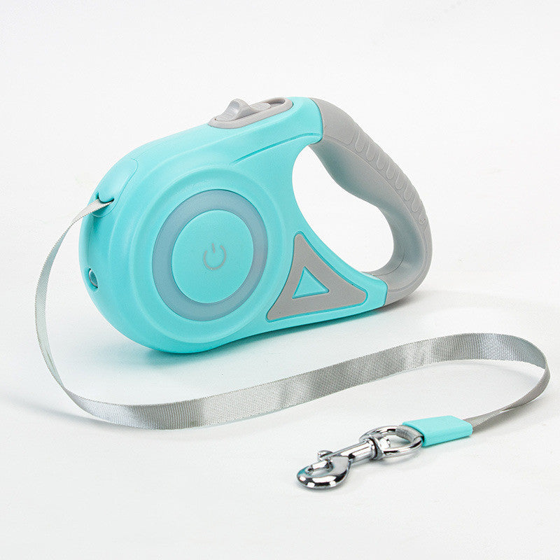 Retractable Dog Leash And Dog Collar Spotlight