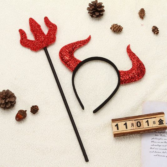 Devils horn and spear