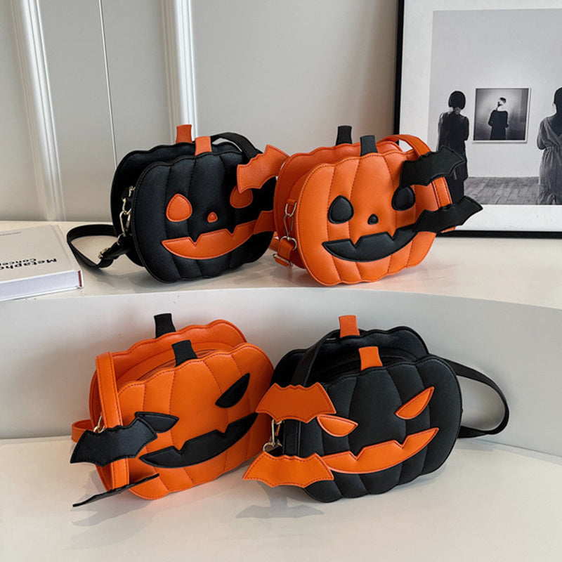 Funny pumpkin bag