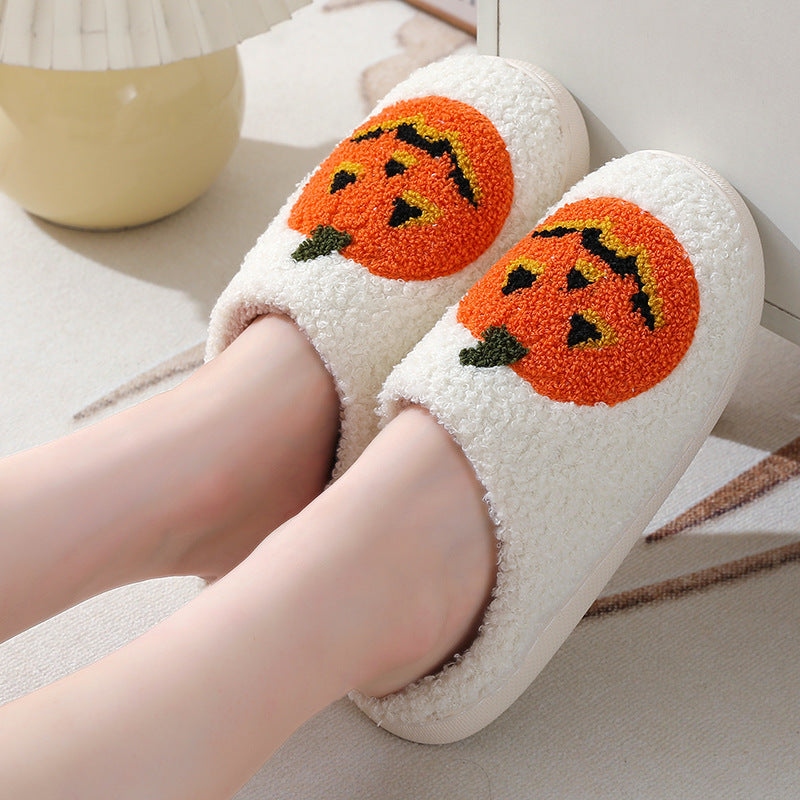 Pumpkin Cartoon Slippers