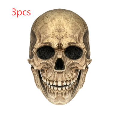 Skull mask with movable mouth