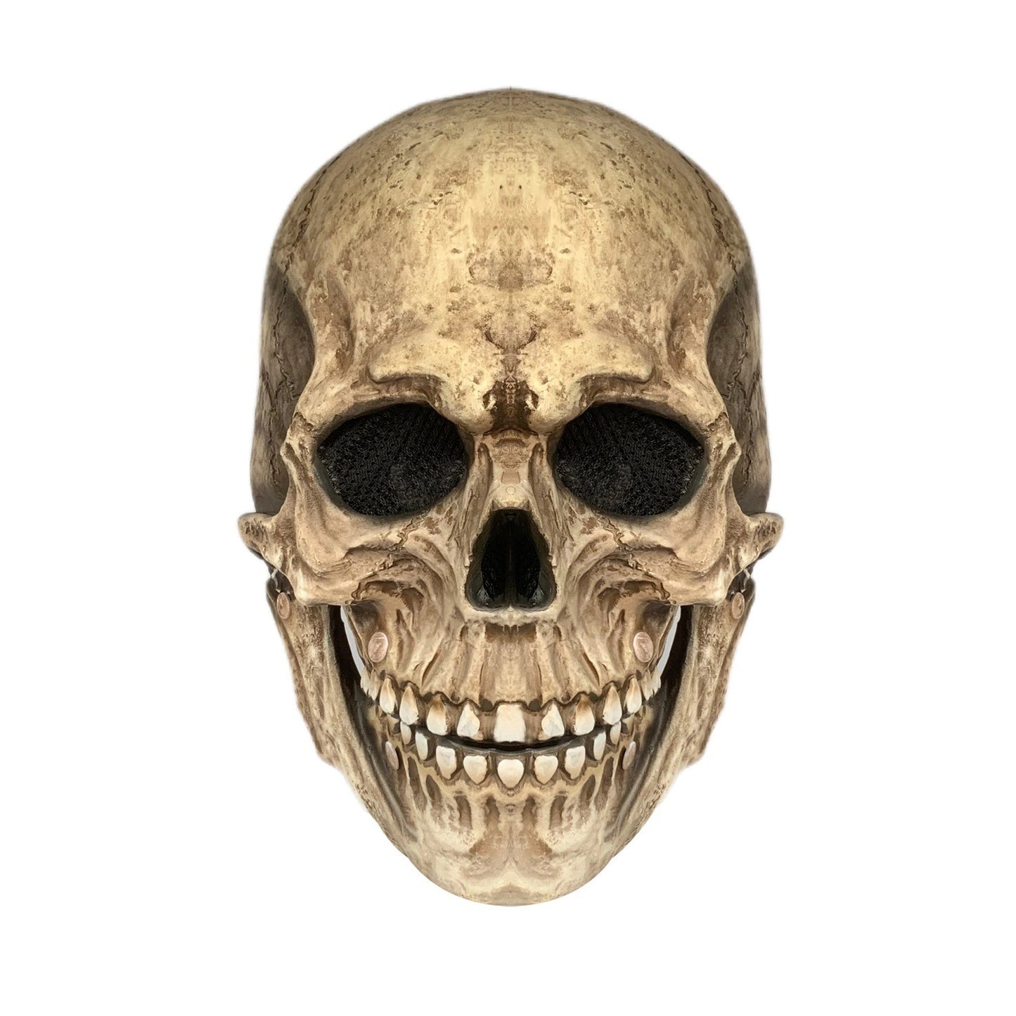 Skull mask with movable mouth