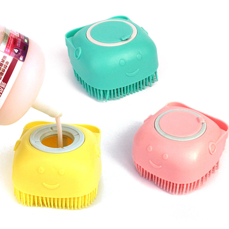 Silicone Dog Massage Cleaning Tool