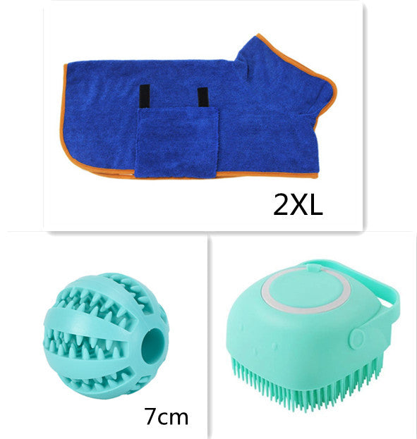 Silicone Dog Massage Cleaning Tool