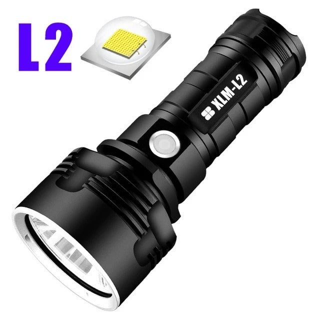 Strong Flashlight Rechargeable Super Bright Xenon Lamp