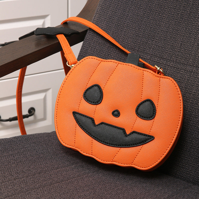 Funny pumpkin bag