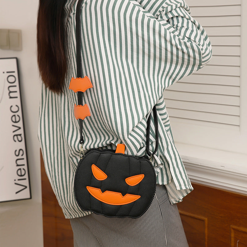 Funny pumpkin bag
