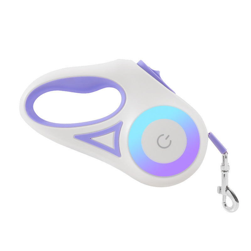 Retractable Dog Leash  And Dog Collar Spotlight