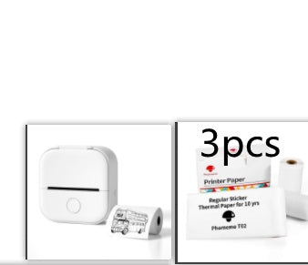 Mini bärbar etikettskrivare