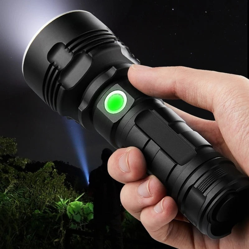 Strong Flashlight Rechargeable Super Bright Xenon Lamp