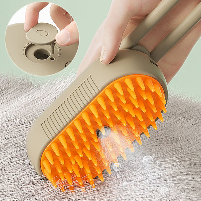Cat & dog Steam Brush  3 In 1 Electric Spray