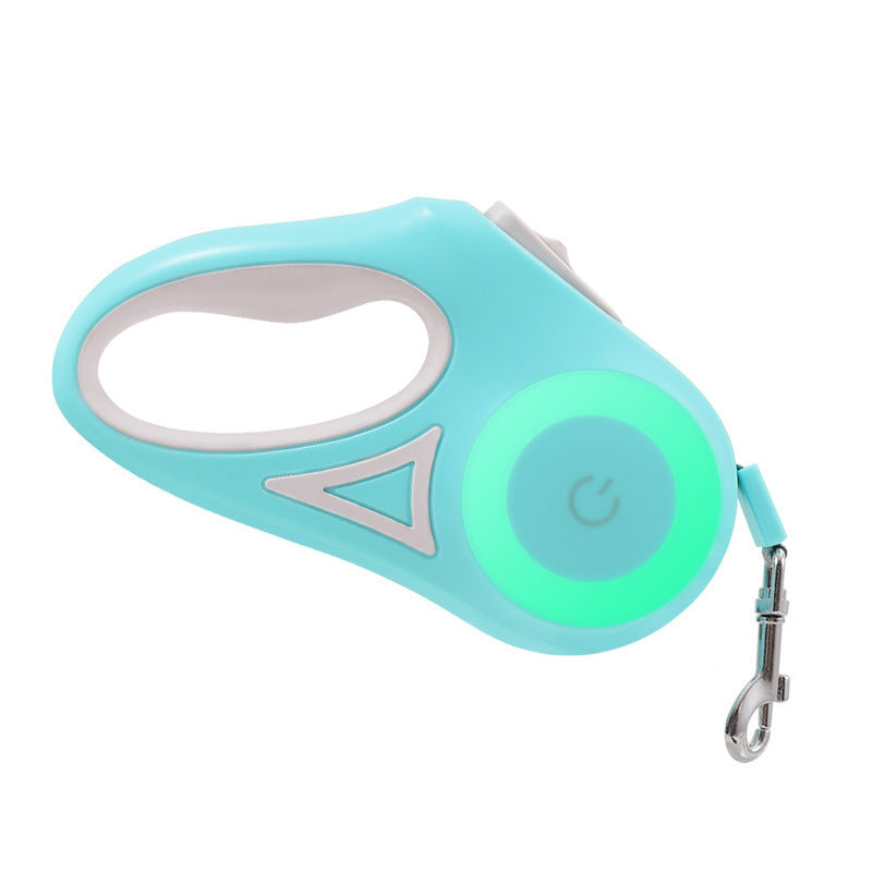 Retractable Dog Leash  And Dog Collar Spotlight