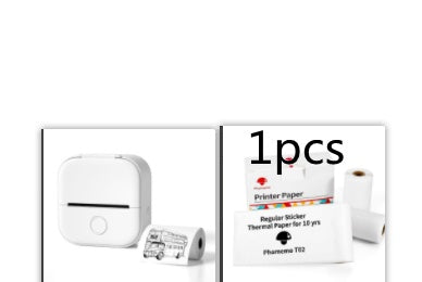 Mini bärbar etikettskrivare