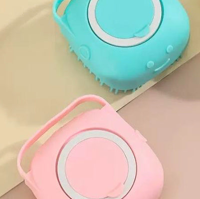 Silikonborste för hundar