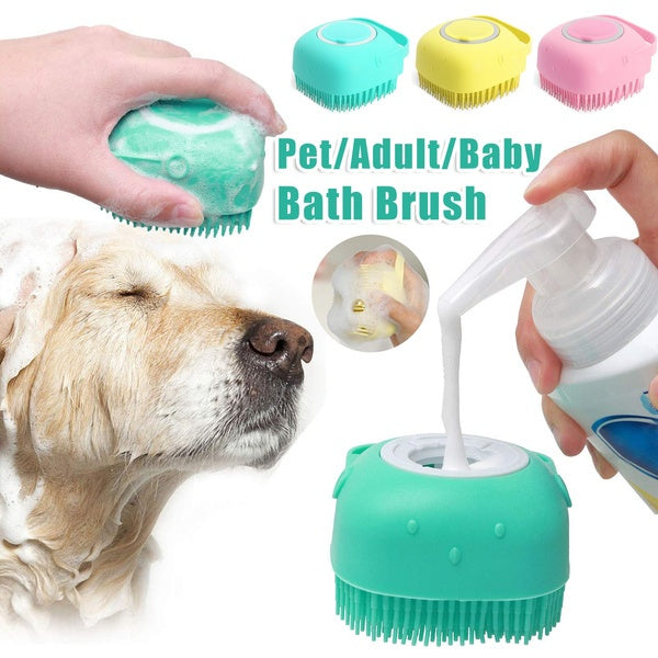 Silicone Dog Massage Cleaning Tool