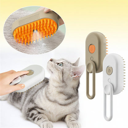 Cat & dog Steam Brush  3 In 1 Electric Spray