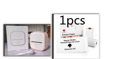 Mini bärbar etikettskrivare