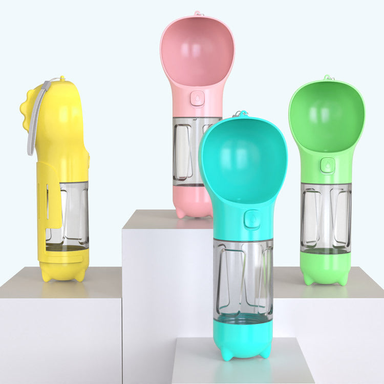 Portable Pet Outdoor Travel 3 In 1 Dog Water Bottle