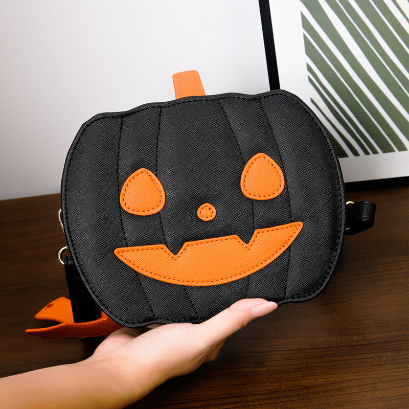Funny pumpkin bag