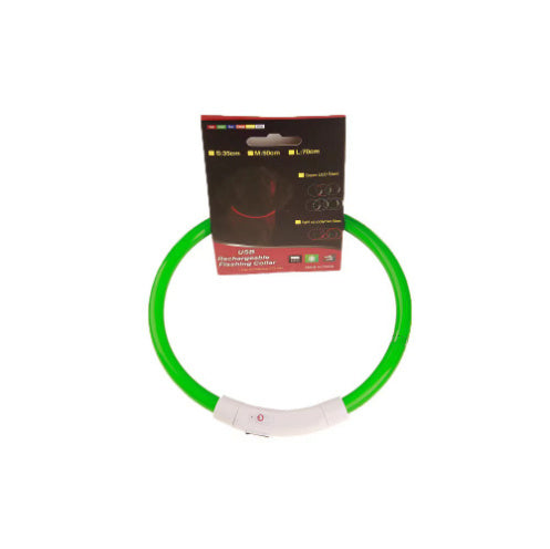 Pet Flashing Collar USB Rechargeable