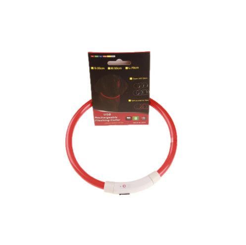 Pet Flashing Collar USB Rechargeable