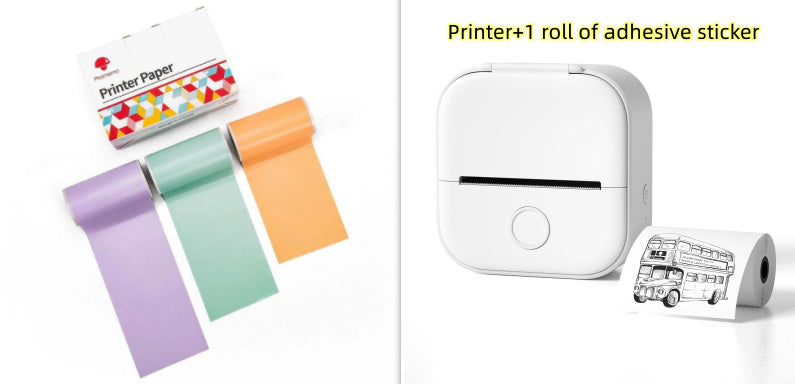 Mini Portable Thermal Label Printer
