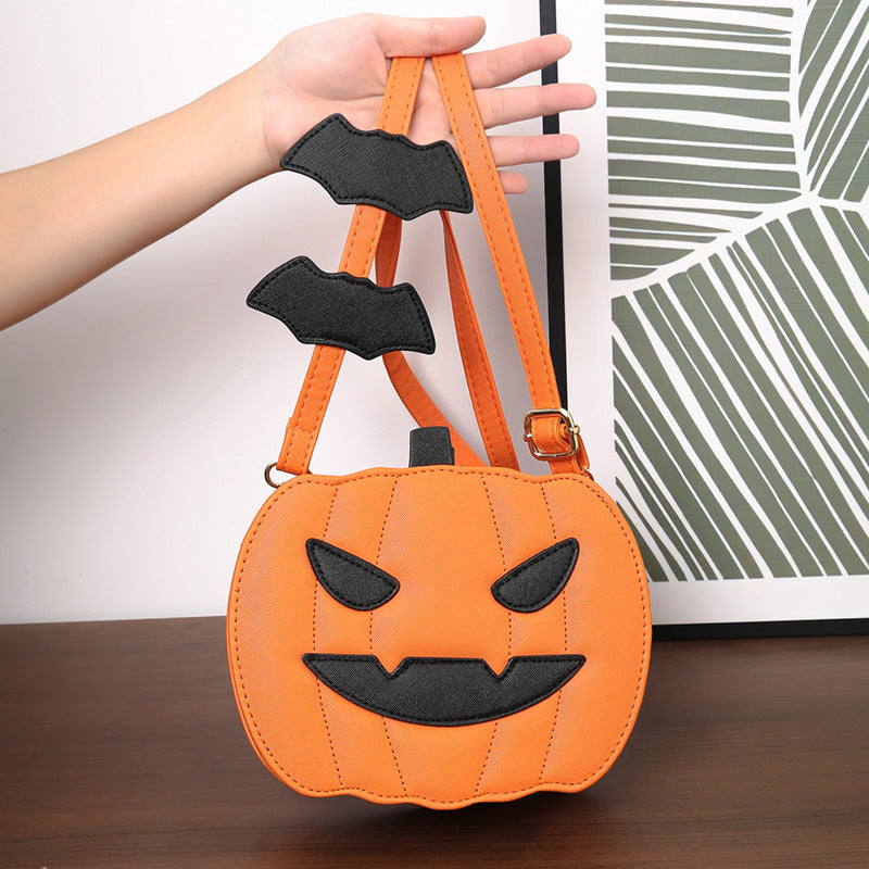 Funny pumpkin bag
