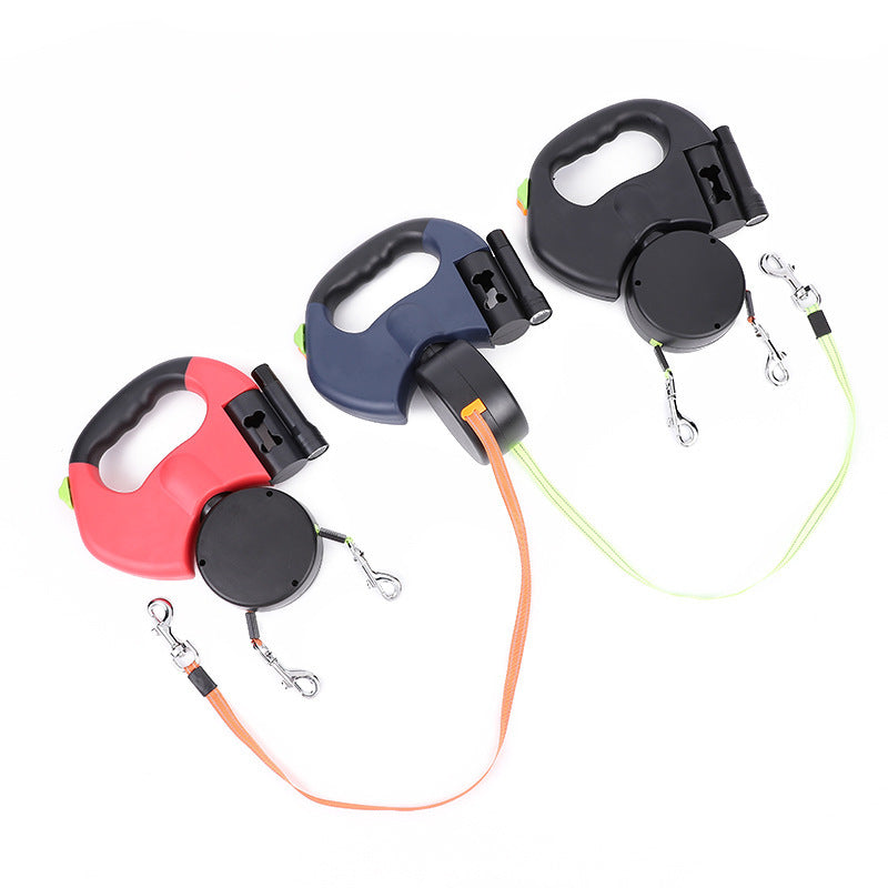 Retractable Dog Leash For two dogs