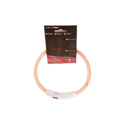Pet Flashing Collar USB Rechargeable