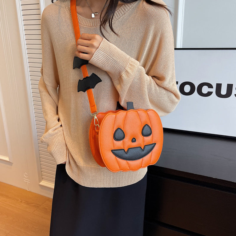 Funny pumpkin bag