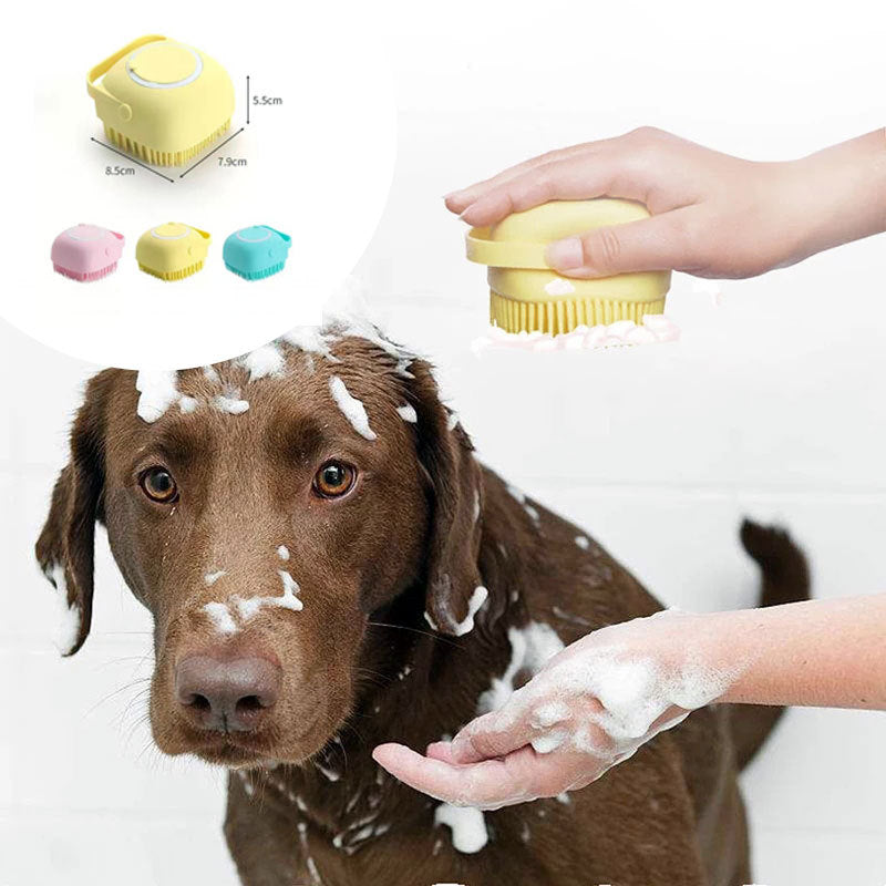 Silicone Dog Massage Cleaning Tool