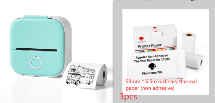 Mini Portable Thermal Label Printer