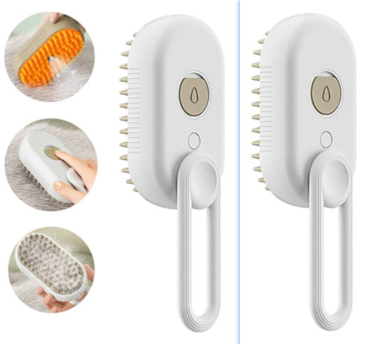 Cat & dog Steam Brush  3 In 1 Electric Spray