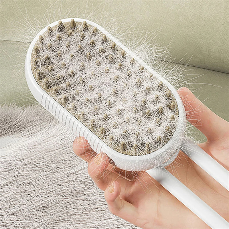 Cat & dog Steam Brush  3 In 1 Electric Spray